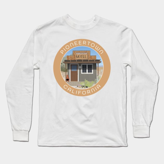 Pioneertown California Long Sleeve T-Shirt by staceycreek
